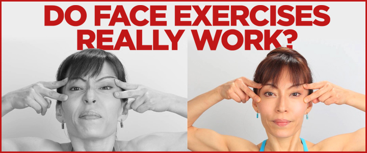 Facial exercise photos