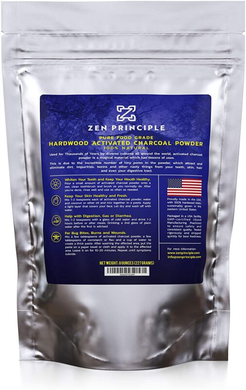 Activated charcoal