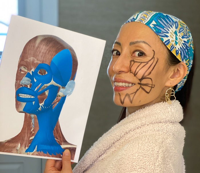 platysma masseter lower face muscles — face yoga for jowls