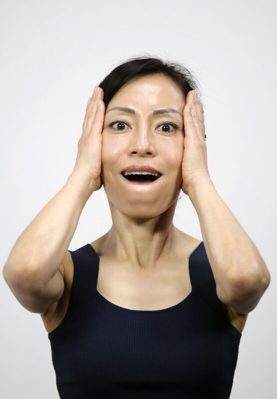 cheek and face line lifter face yoga exercise for flat cheeks