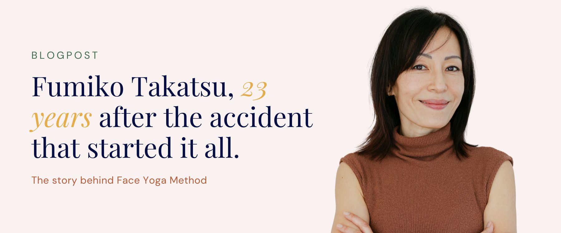 Fumiko Takatsu, founder of Face Yoga Method